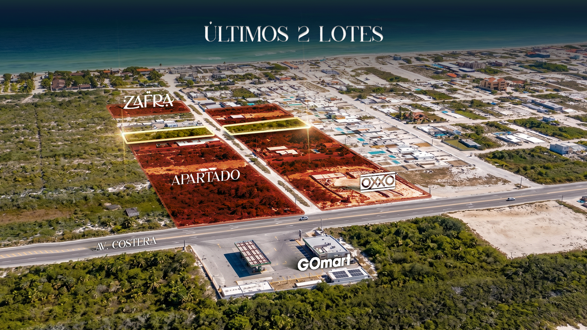 Últimos 2 lotes disponibles en KM.10